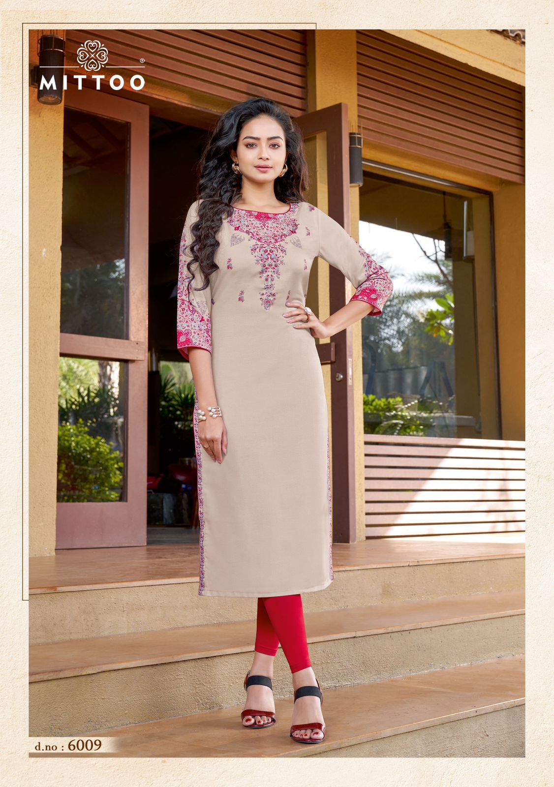 Mittoo Rihana Vol 2 Rayon Print With Hand Work Designer Fancy Wear Kurtis Wholesaler Surat