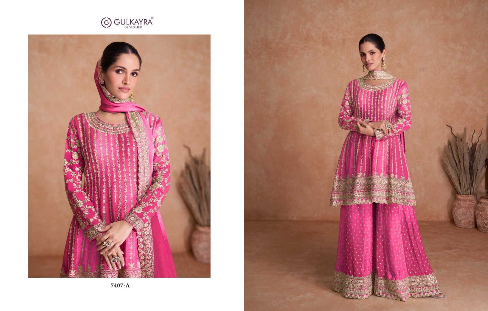 GULKAYRA DESIGNER VAANI VOL 2 WEDDING WEAR SHARARA SUIT