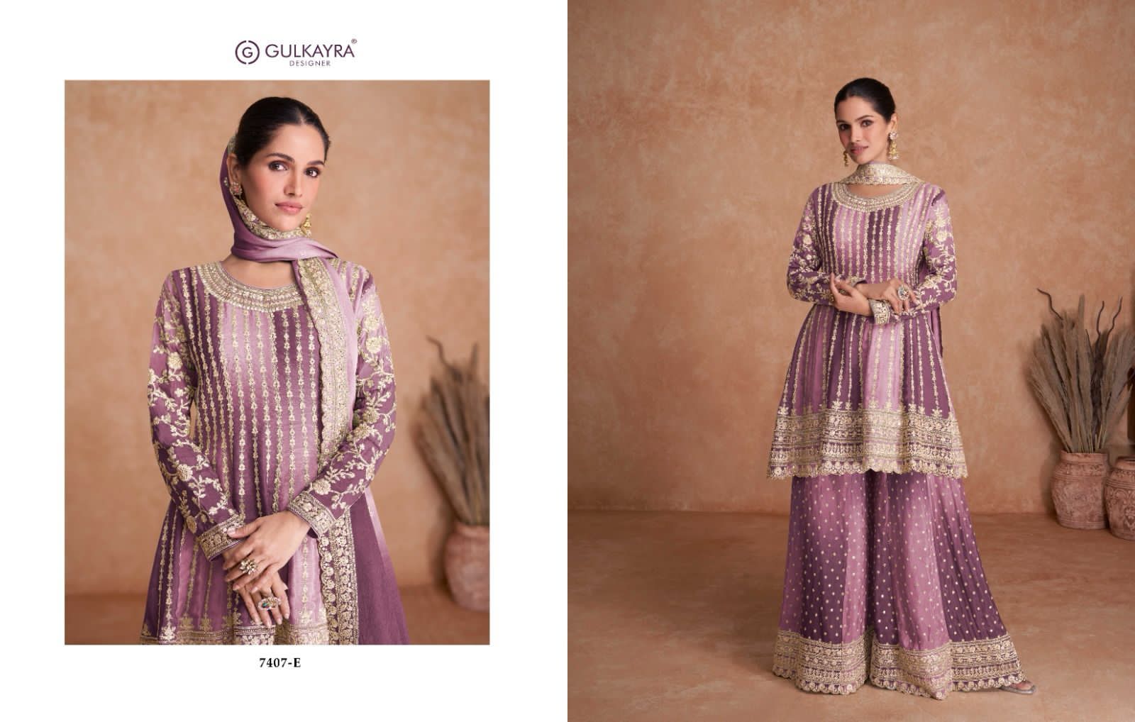GULKAYRA DESIGNER VAANI VOL 2 WEDDING WEAR SHARARA SUIT