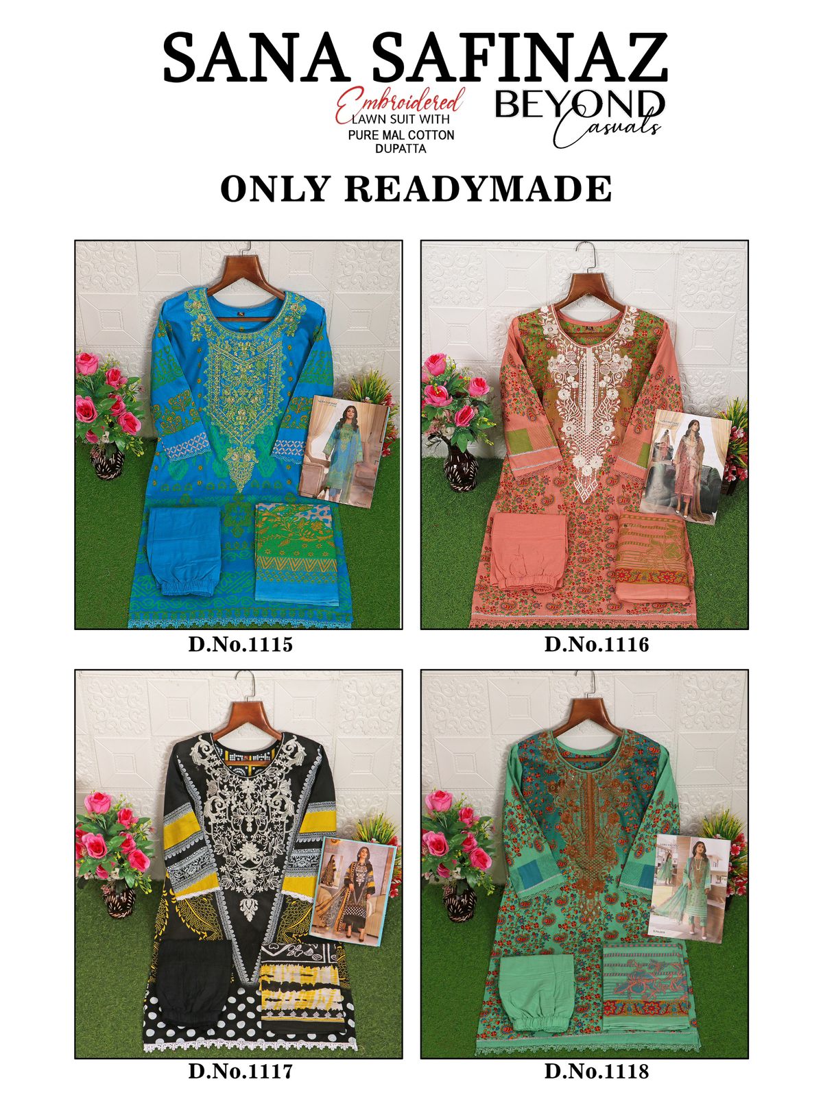 SANA SAFINAZ BEYOND CASUAL READY MADE COLLECTION