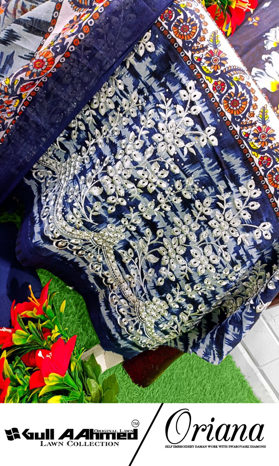 GULL AAHMED ORIANA LAWN COTTON DIGITAL PRINT SUIT