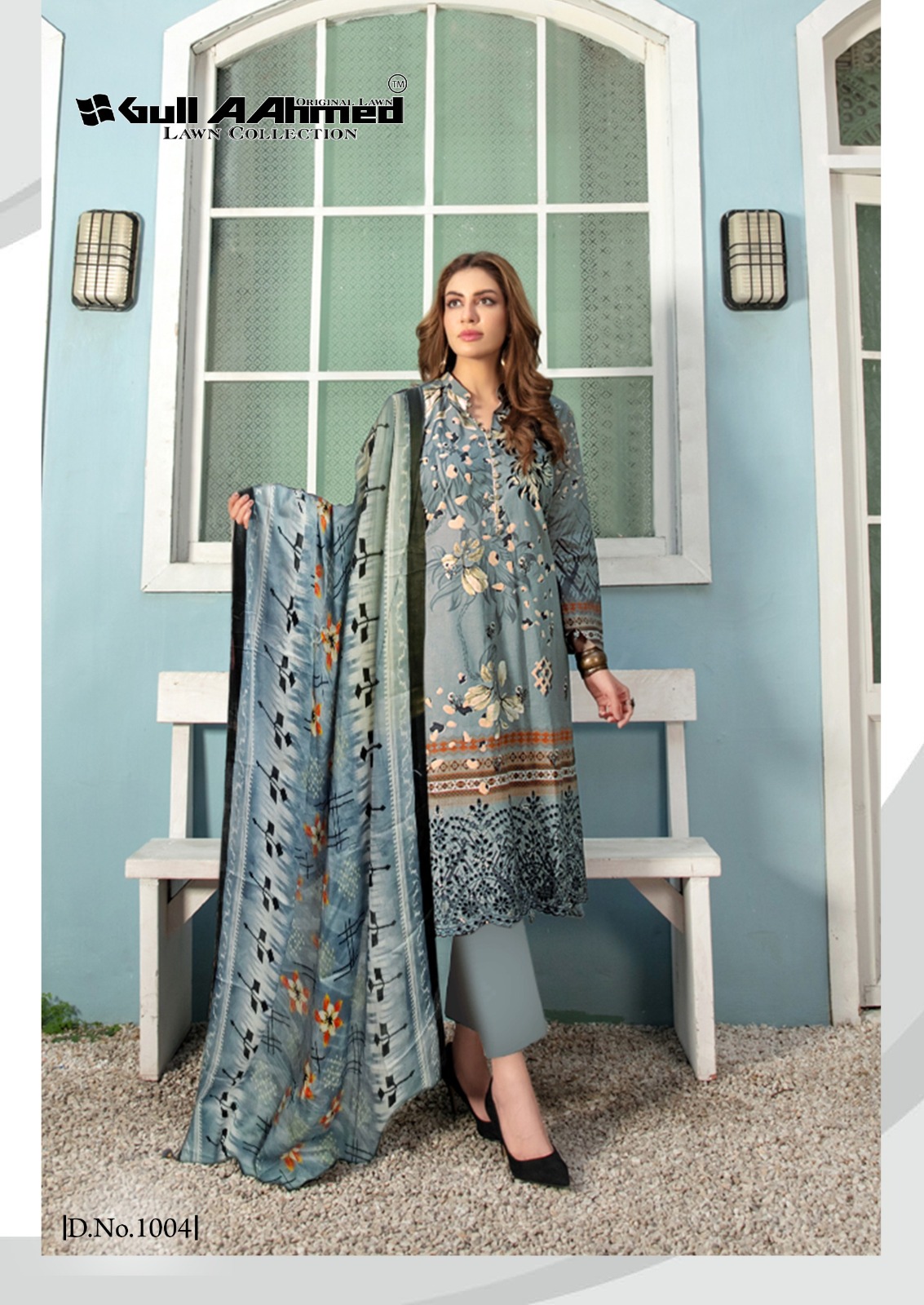 GULL AAHMED ORIANA LAWN COTTON DIGITAL PRINT SUIT