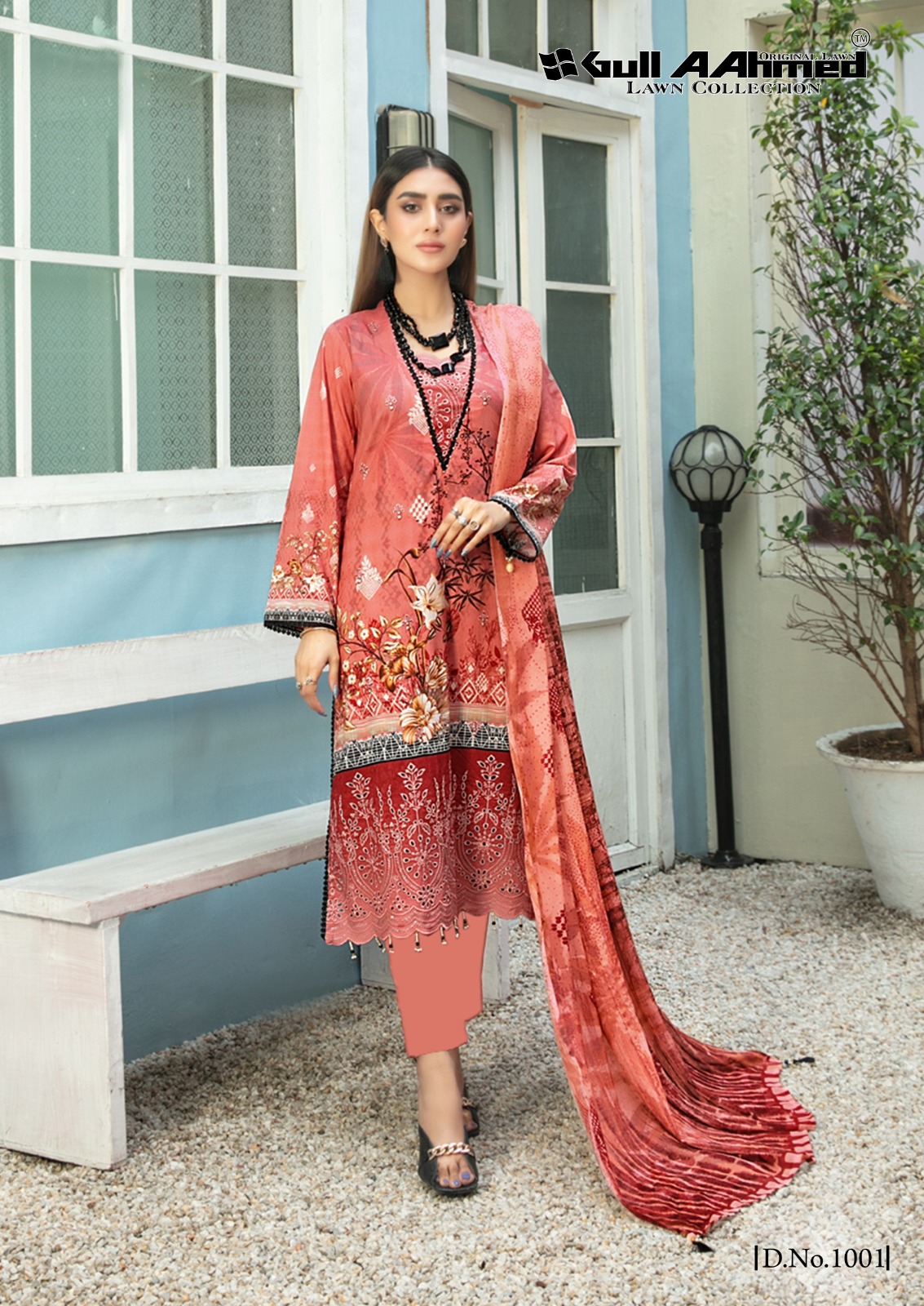 GULL AAHMED ORIANA LAWN COTTON DIGITAL PRINT SUIT