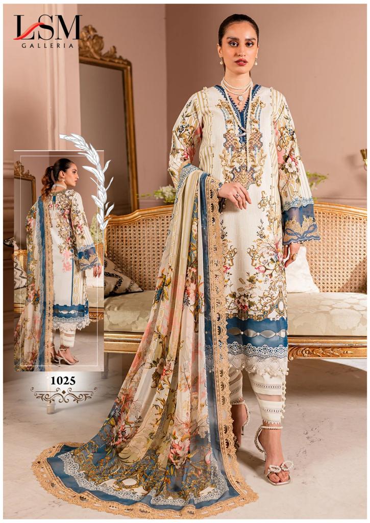 LSM GALLERIA PARIAN DREAM VOL 3 LAWN COTTON SUIT