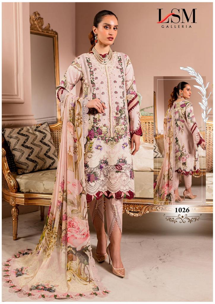 LSM GALLERIA PARIAN DREAM VOL 3 LAWN COTTON SUIT