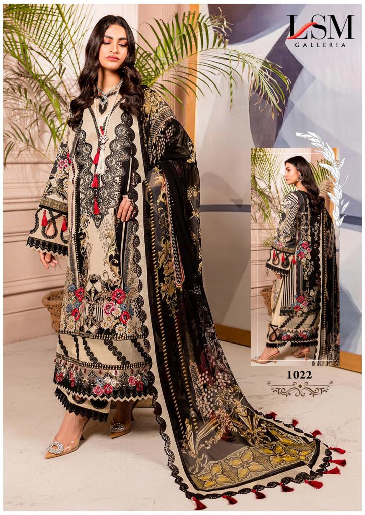 LSM GALLERIA PARIAN DREAM VOL 3 LAWN COTTON SUIT
