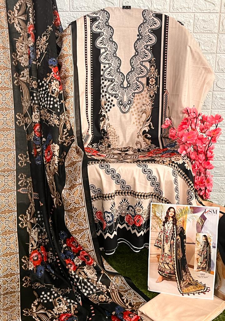 LSM GALLERIA PARIAN DREAM VOL 3 LAWN COTTON SUIT