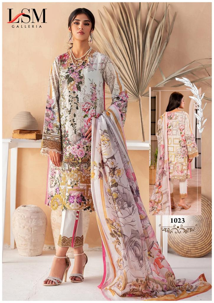 LSM GALLERIA PARIAN DREAM VOL 3 LAWN COTTON SUIT