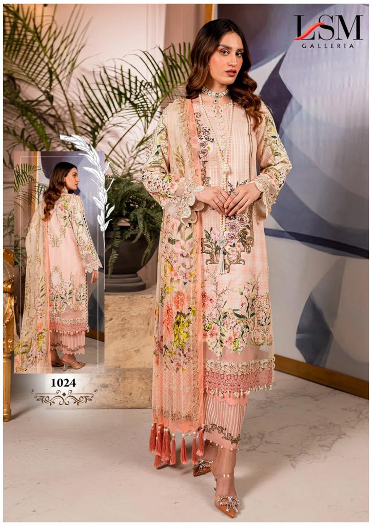 LSM GALLERIA PARIAN DREAM VOL 3 LAWN COTTON SUIT