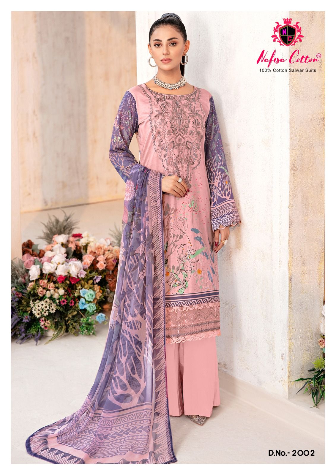 Nafisa Cotton Safina Vol 2 Cotton Digital Style Prints Salwar Suits Wholesaler Surat