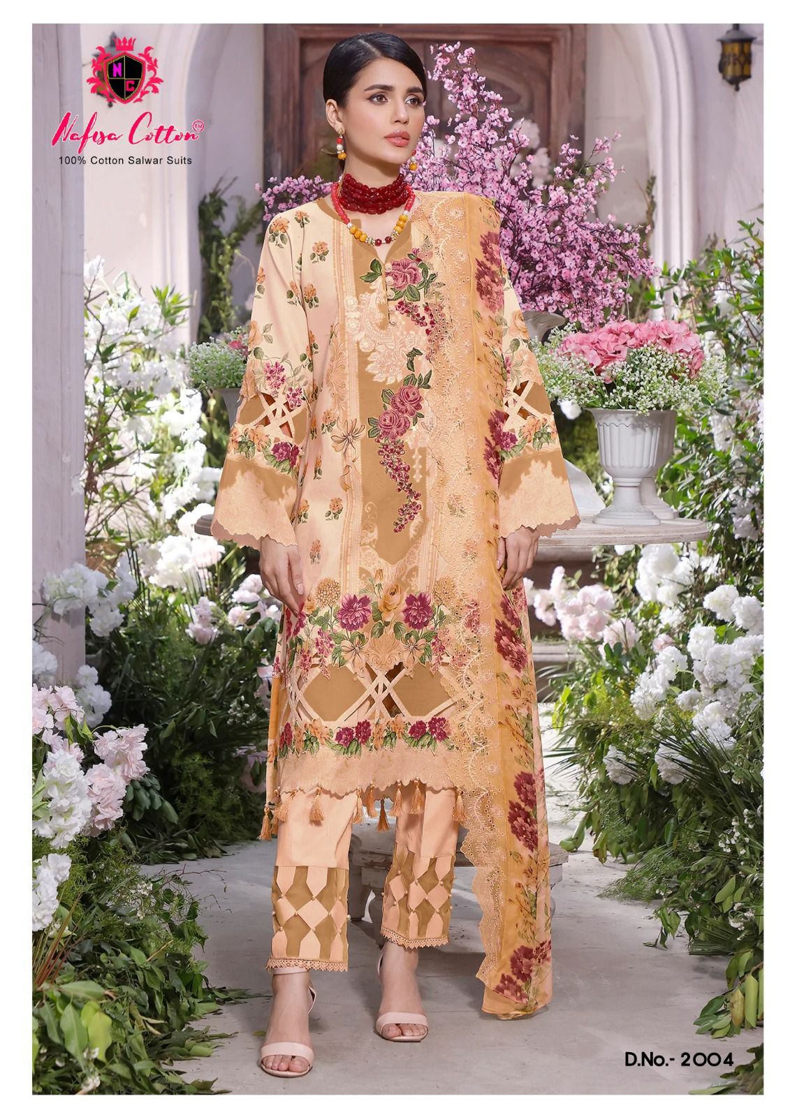 Nafisa Cotton Safina Vol 2 Cotton Digital Style Prints Salwar Suits Wholesaler Surat
