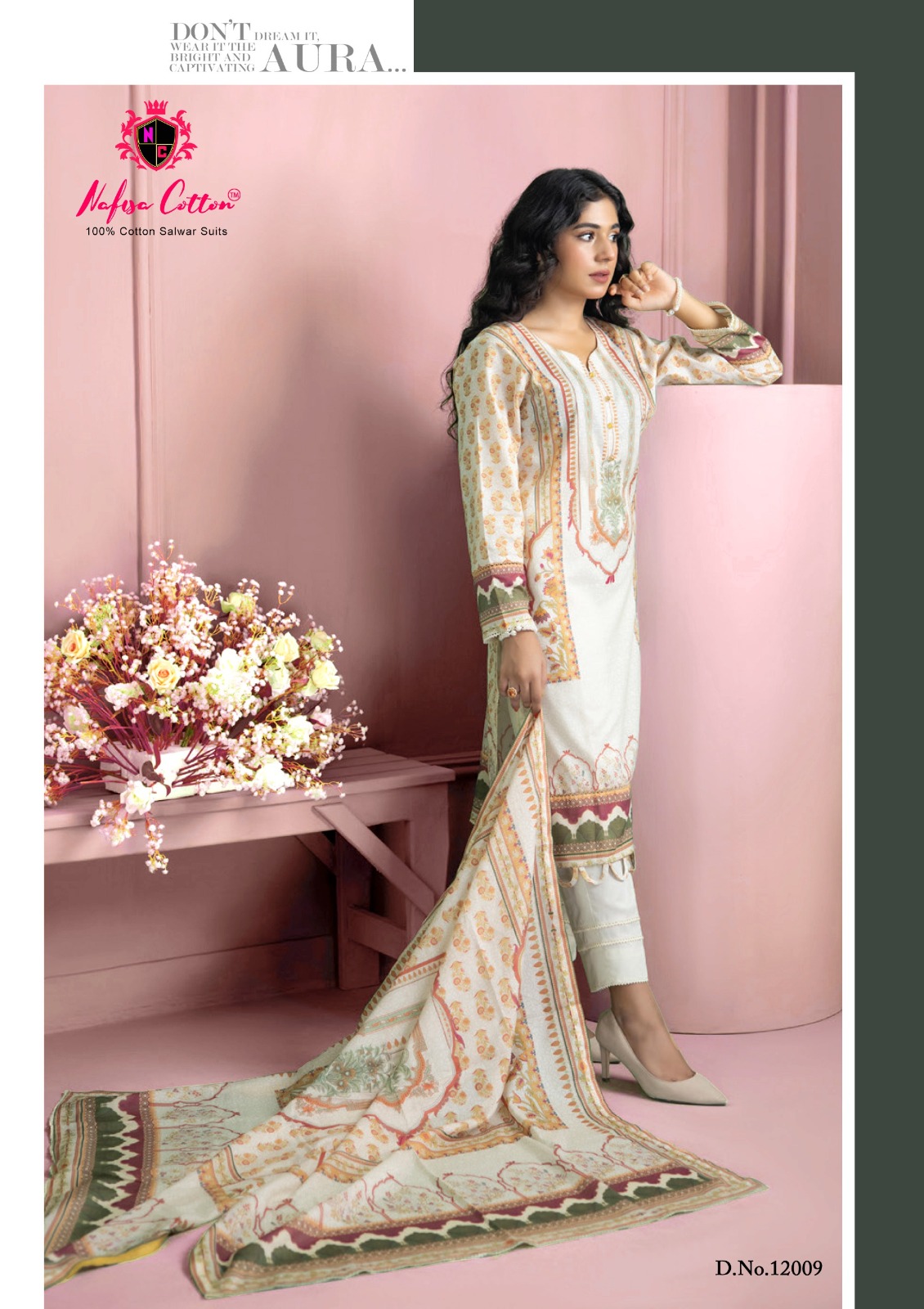 Nafisa Cotton Sahil Designer Cotton Collection Vol 12 Cotton Digital Style Print Salwar Suits Wholesaler Surat