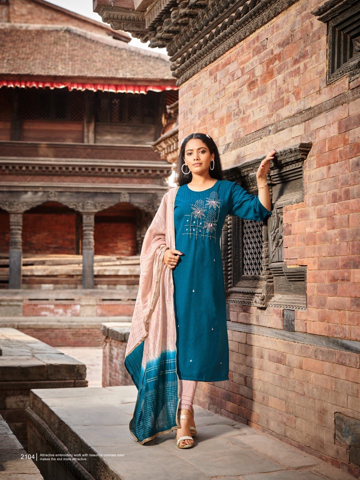 WANNA SAMARA KURTI COMBO SET 