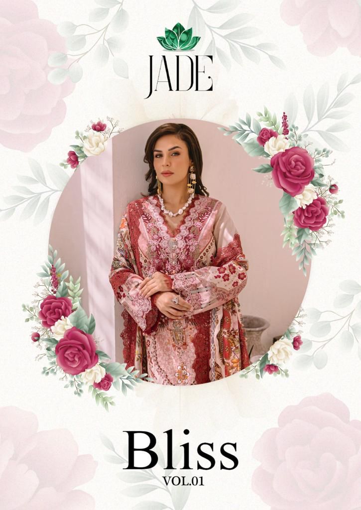 Nand Gopal Jade Bliss Vol 1 Cotton Digital Prints Salwar Kameez Materials Wholesaler Surat