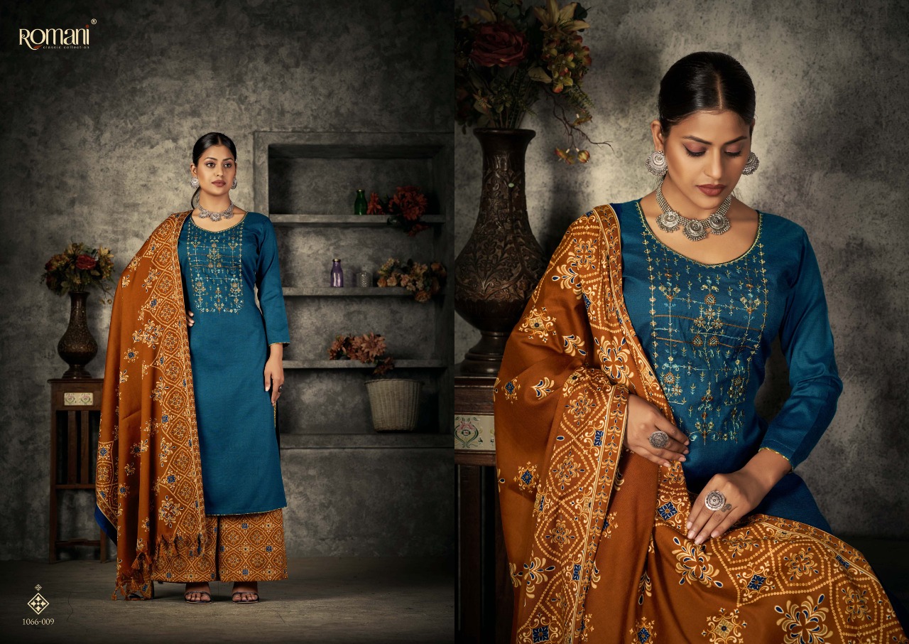 ROMANI PATIALA DREAMS PASHMINA SALWAR SUIT