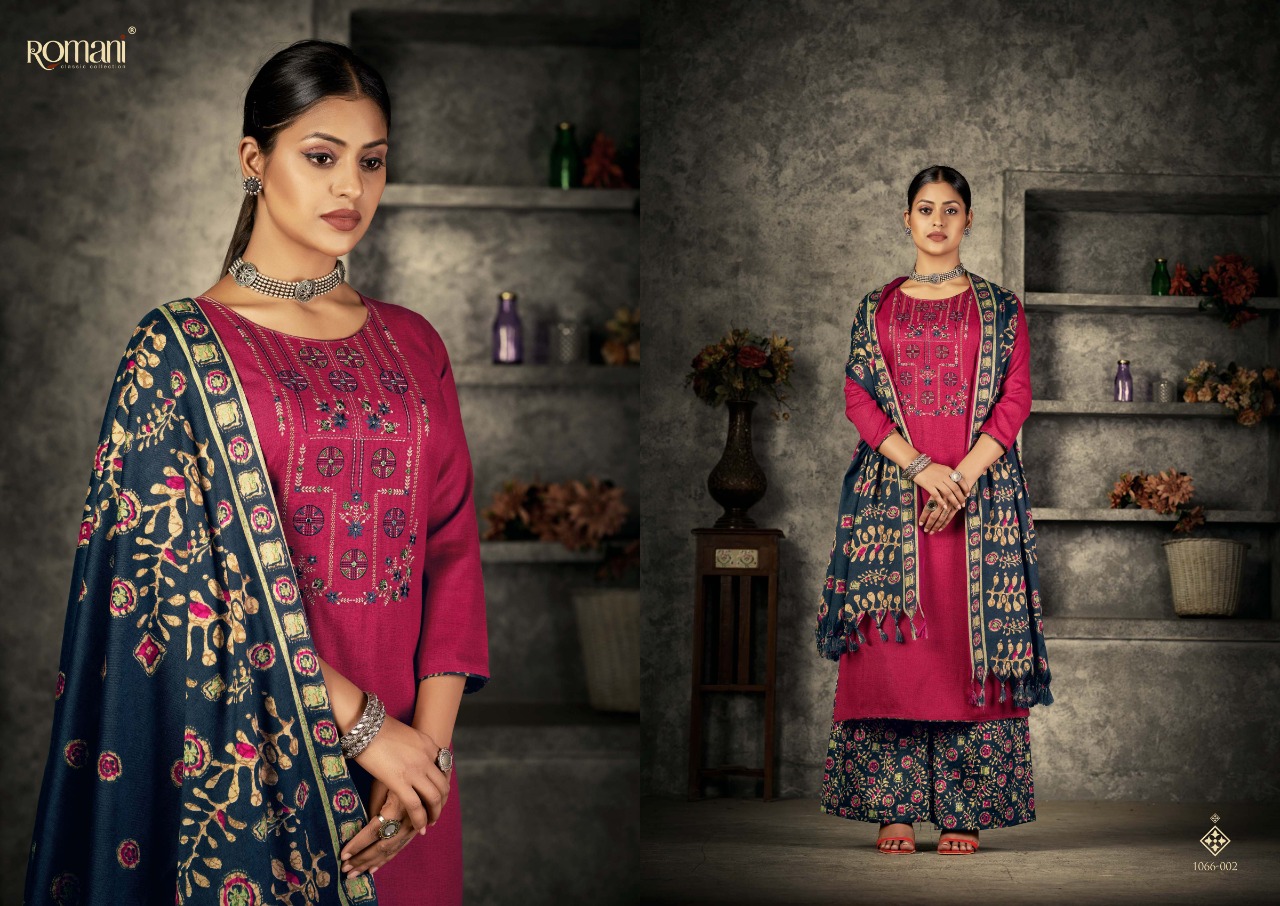 ROMANI PATIALA DREAMS PASHMINA SALWAR SUIT