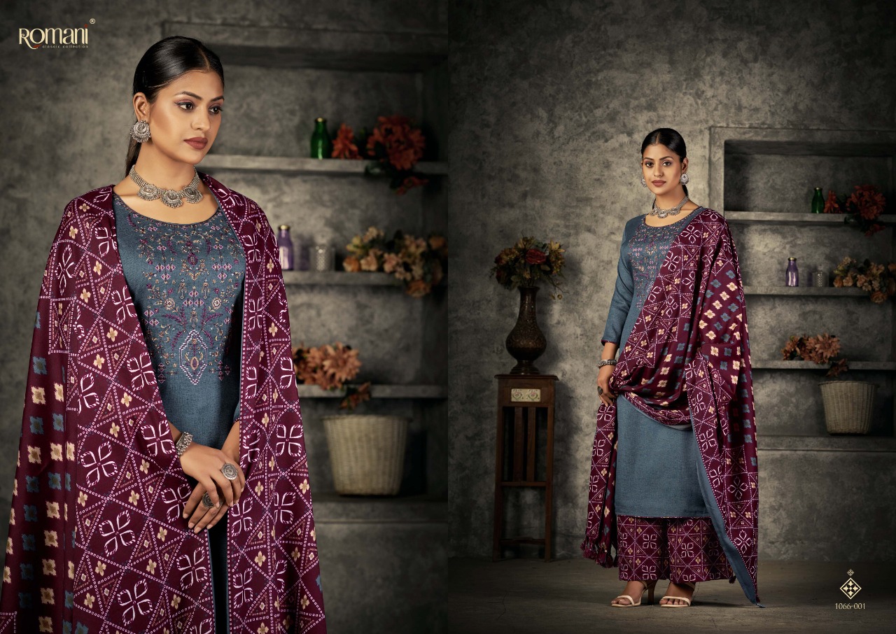 ROMANI PATIALA DREAMS PASHMINA SALWAR SUIT