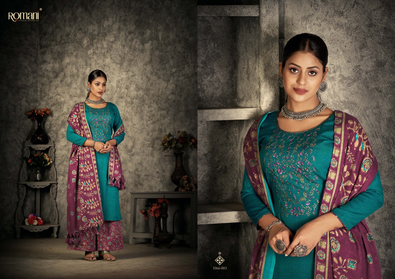 ROMANI PATIALA DREAMS PASHMINA SALWAR SUIT