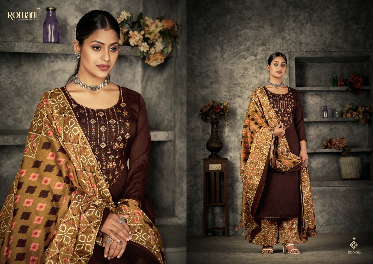 ROMANI PATIALA DREAMS PASHMINA SALWAR SUIT