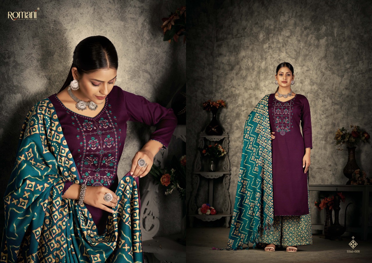 ROMANI PATIALA DREAMS PASHMINA SALWAR SUIT
