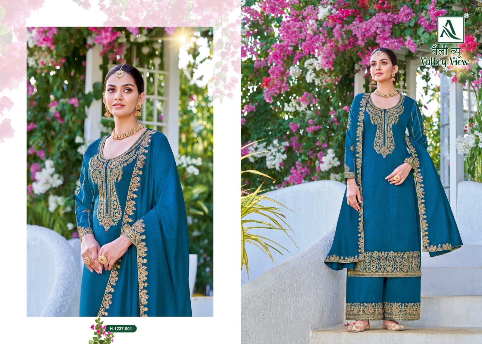 ALOK SUITS VALLEY VIEW SILK SALWAR SUIT