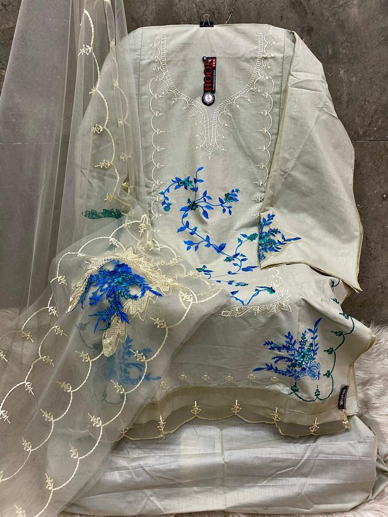 HOOR TEX H 112 COTTON FANCY SALWAR KAMEEZ