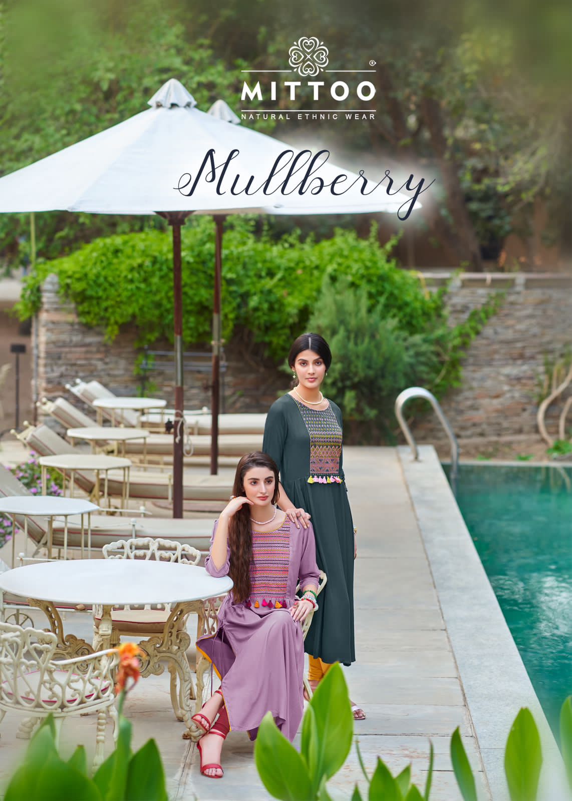 Mittoo Mullberry Rayon Embroidery Designer Fancy Kurtis For Woman At Best Wholesaler Surat