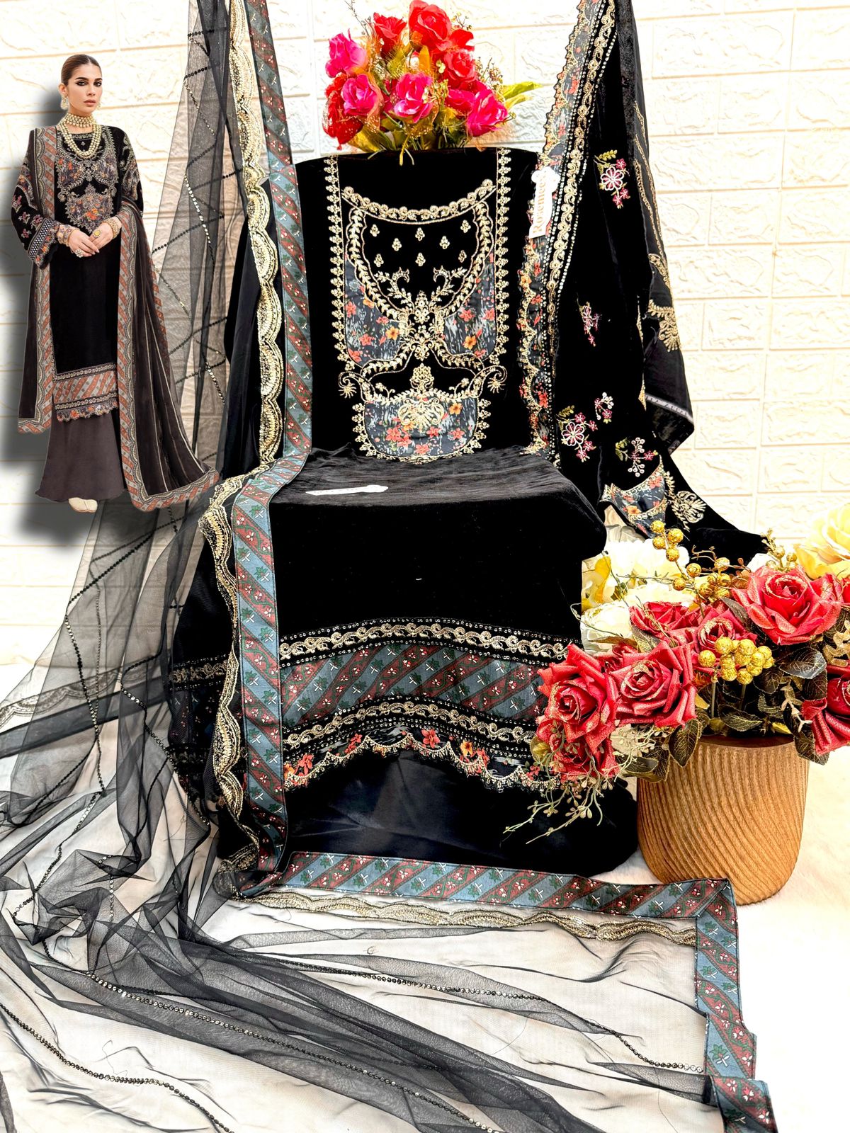 FEPIC ROSEMEEN V 17034 PAKISTANI SUIT