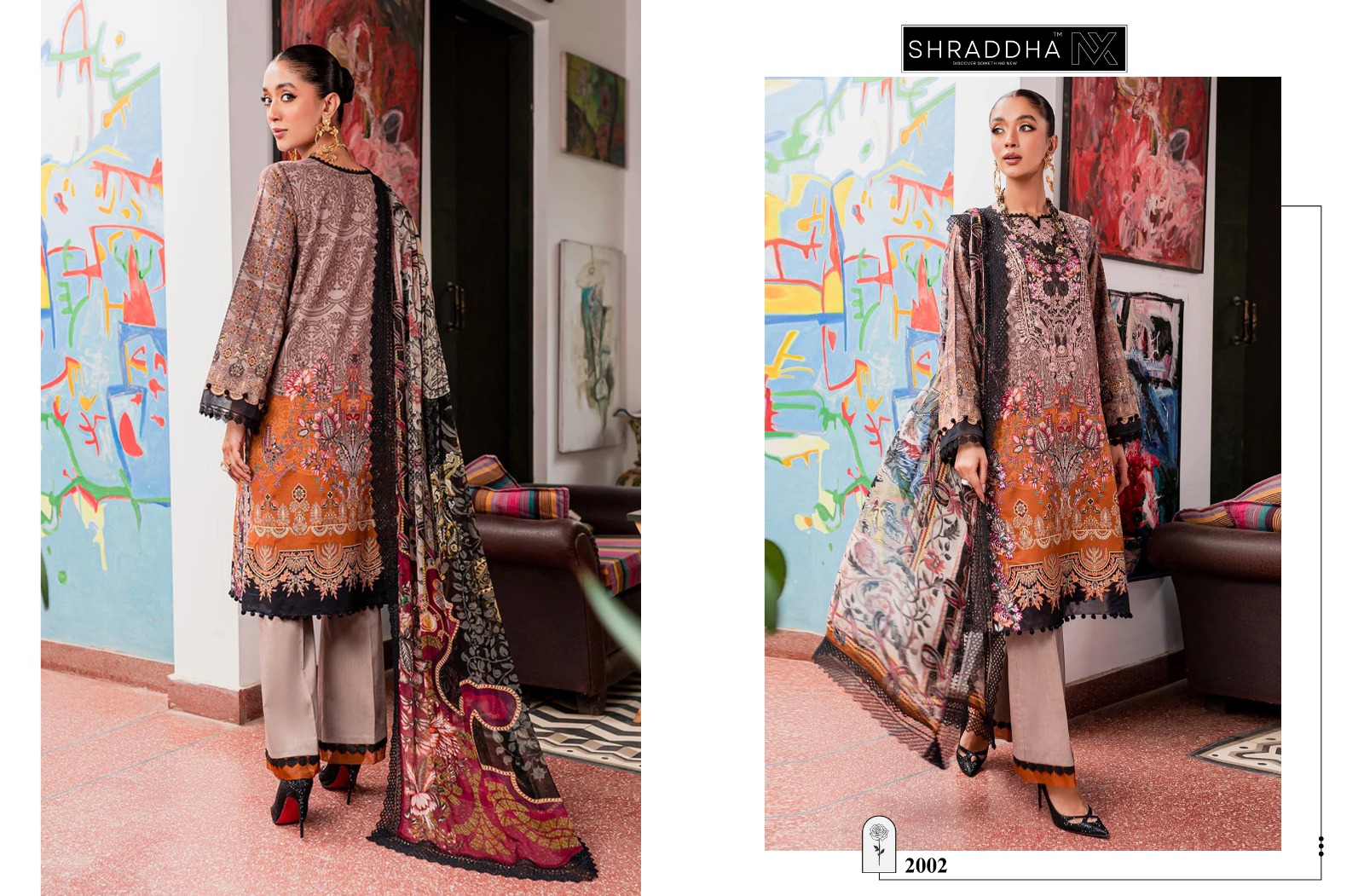 Sharaddha Nx Queen Court Vol 2 Lawn Cotton Printed With Patch Embroidery Work Salwar Kameez Wholesaler Surat