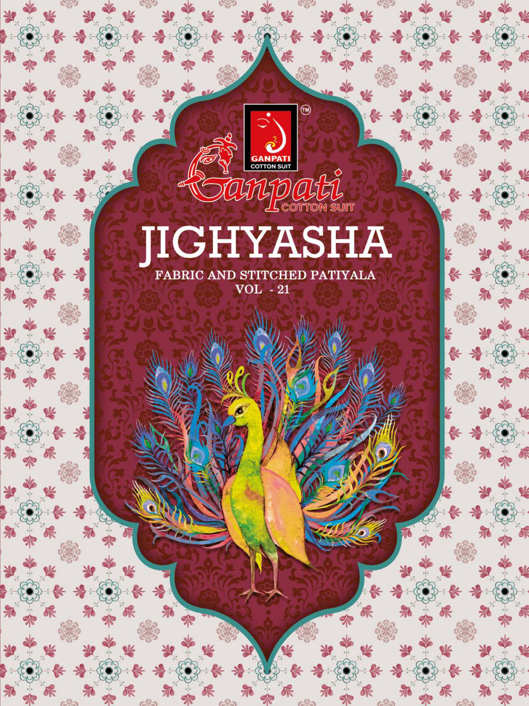 GANPATI JIGHYASHA VOL 21 PATIYALA SUITS