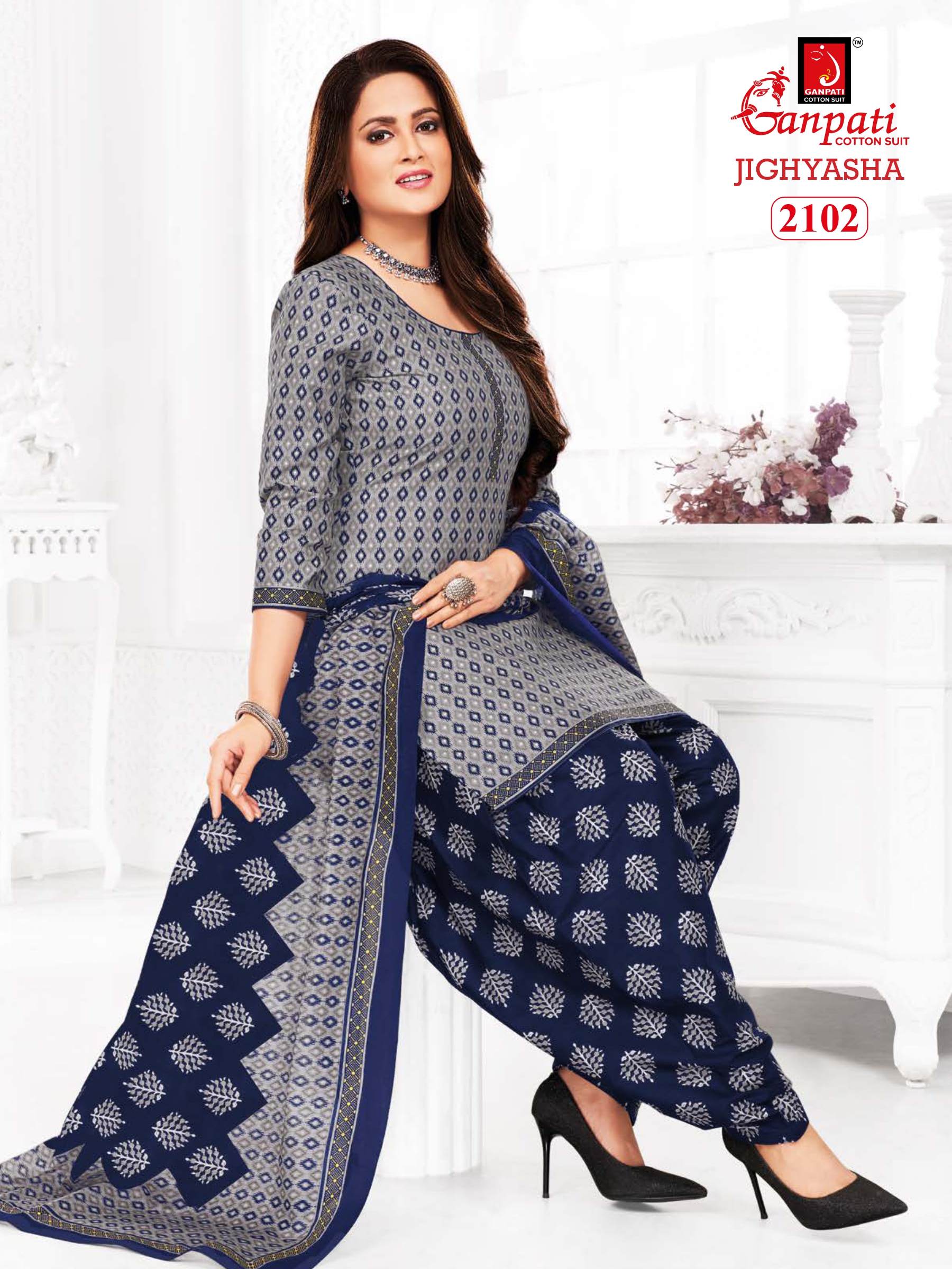 GANPATI JIGHYASHA VOL 21 PATIYALA SUITS
