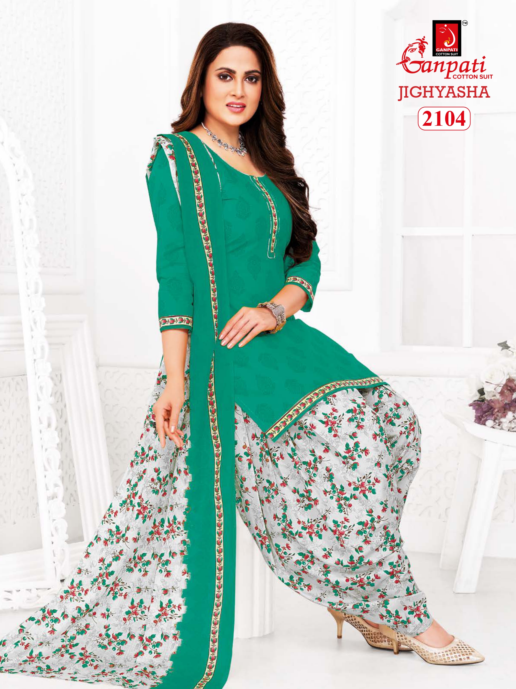 GANPATI JIGHYASHA VOL 21 PATIYALA SUITS