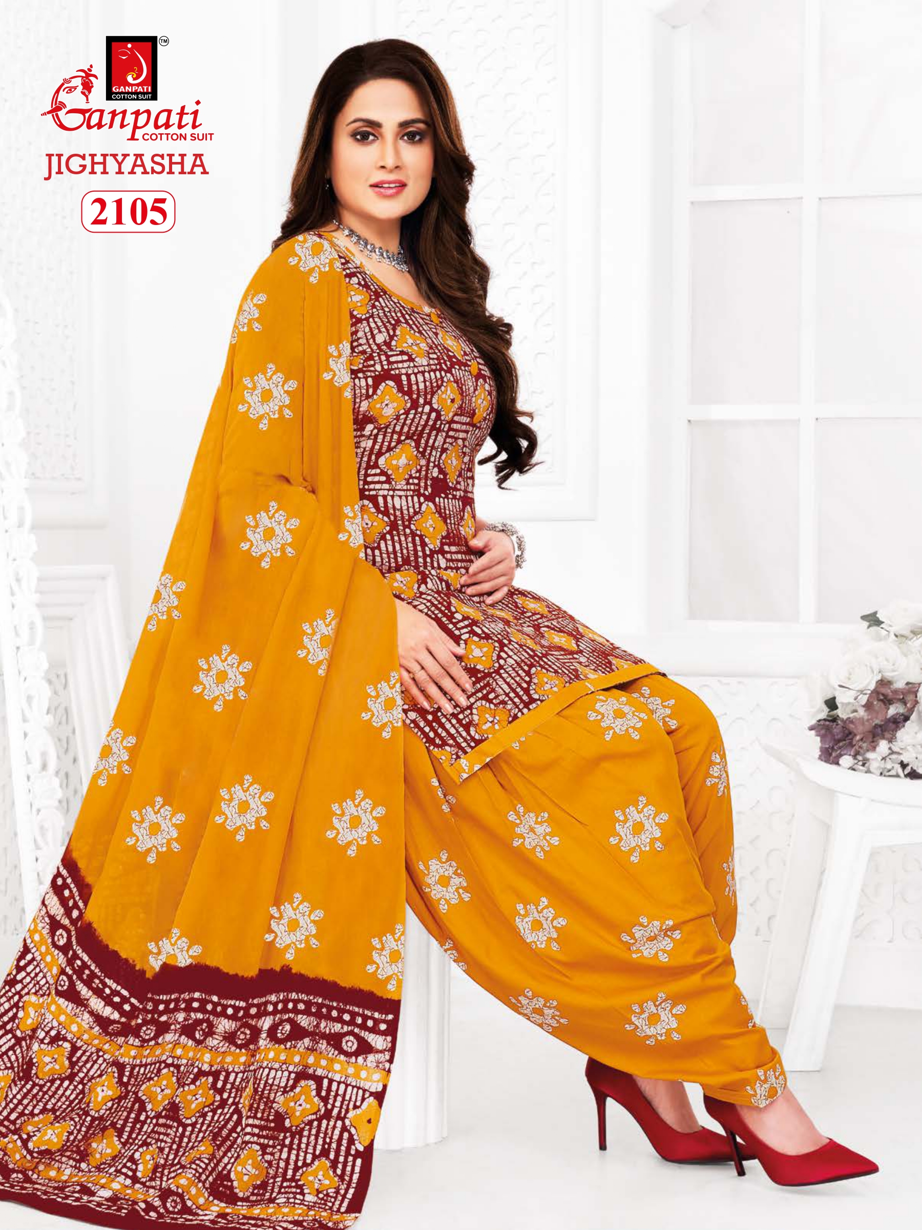 GANPATI JIGHYASHA VOL 21 PATIYALA SUITS