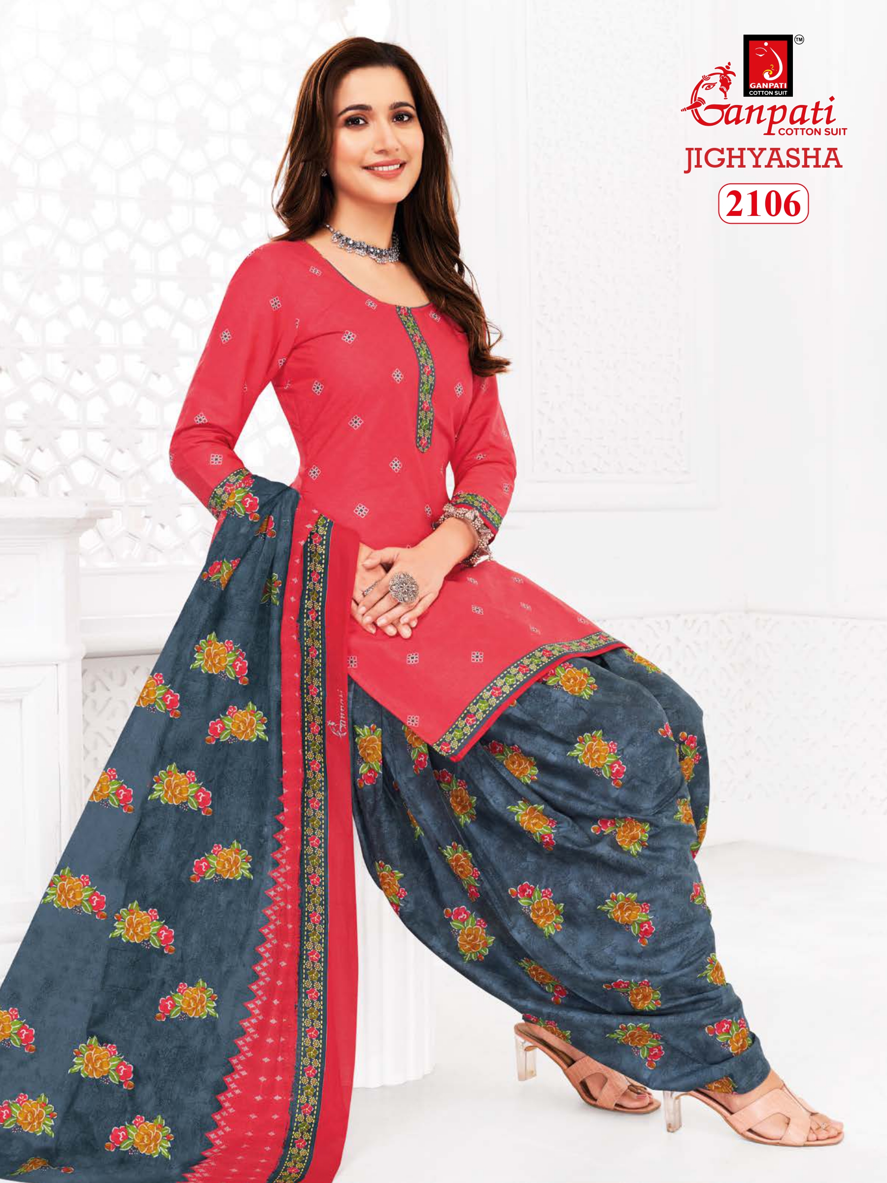 GANPATI JIGHYASHA VOL 21 PATIYALA SUITS