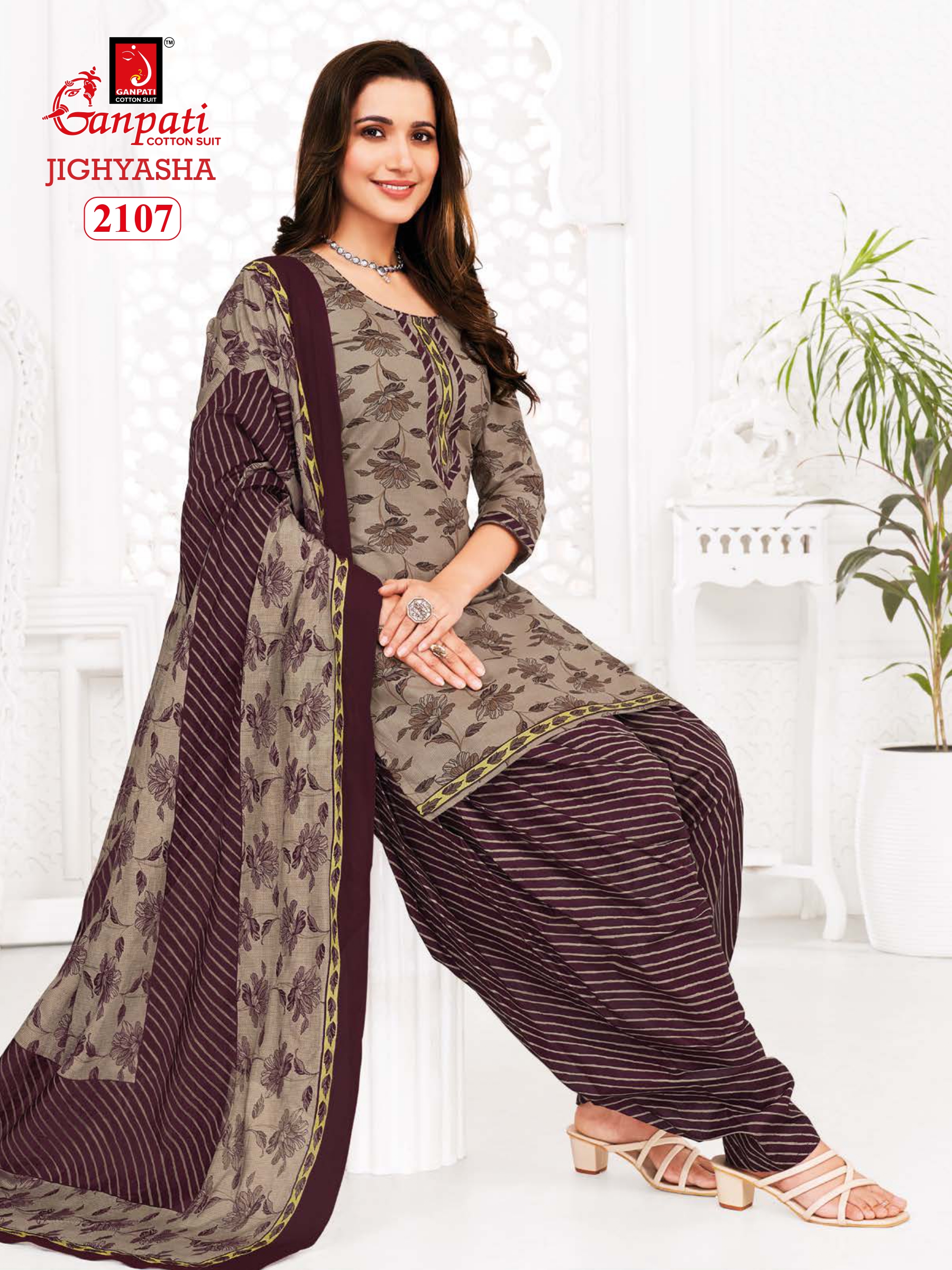 GANPATI JIGHYASHA VOL 21 PATIYALA SUITS