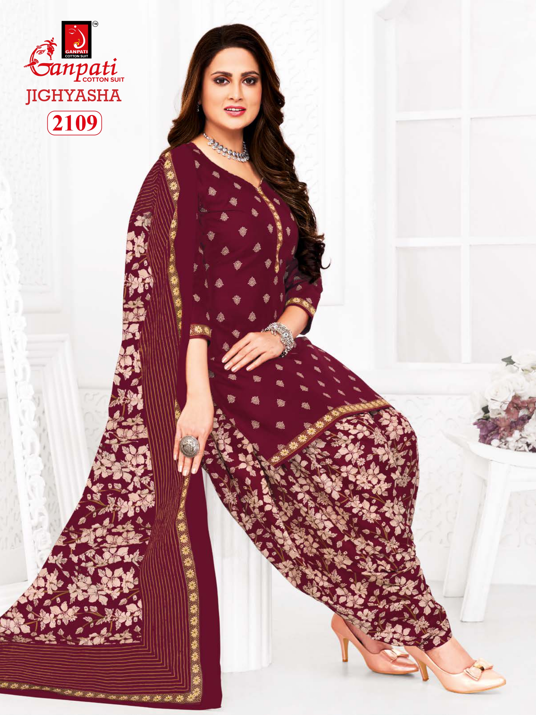 GANPATI JIGHYASHA VOL 21 PATIYALA SUITS
