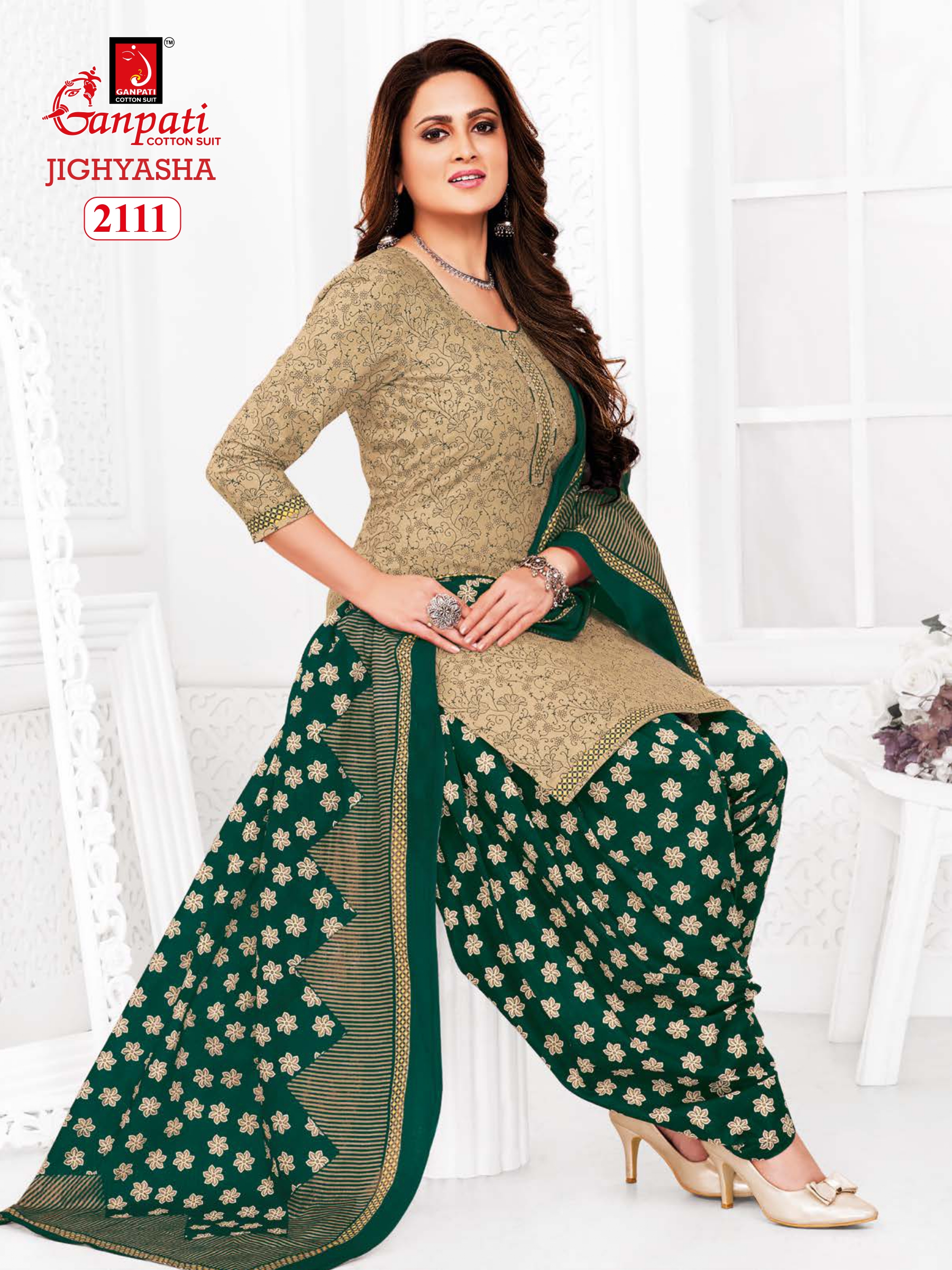 GANPATI JIGHYASHA VOL 21 PATIYALA SUITS