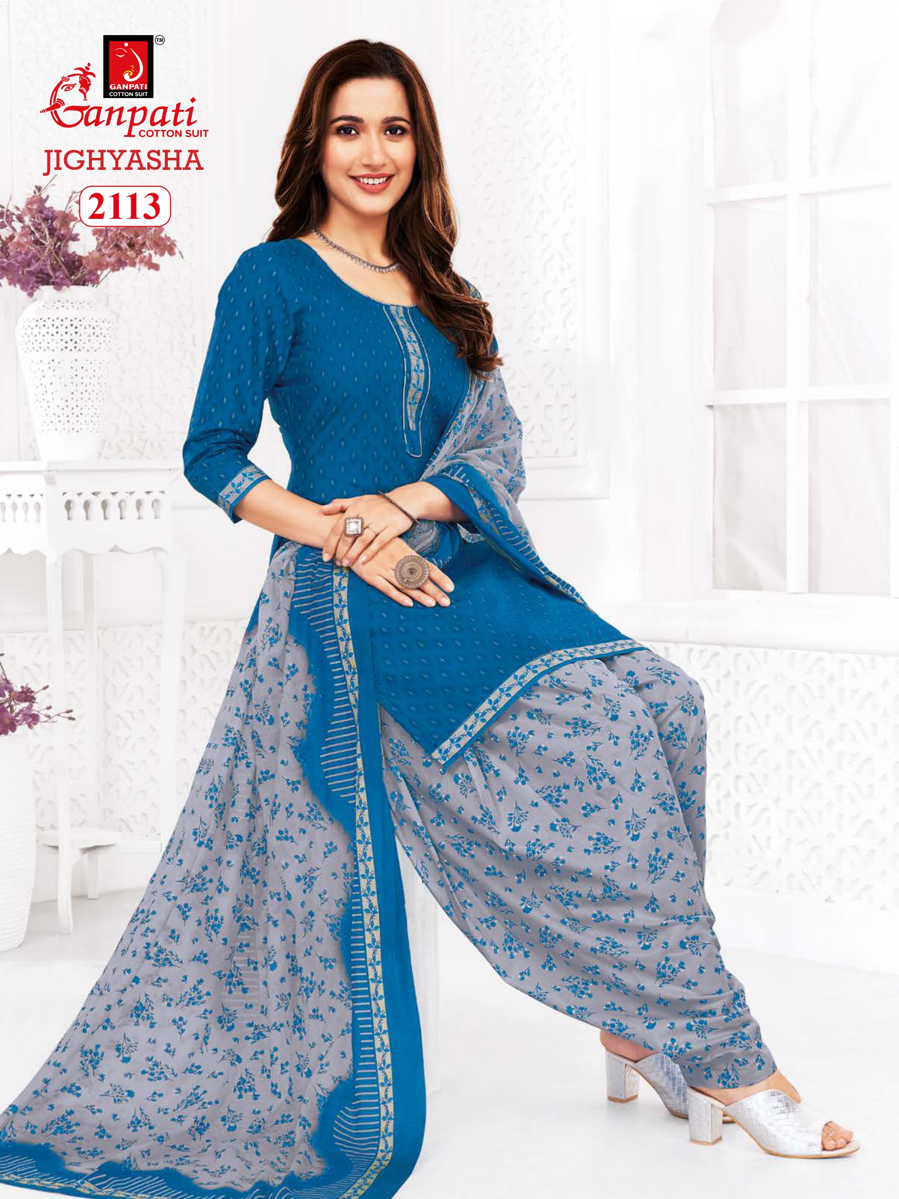 GANPATI JIGHYASHA VOL 21 PATIYALA SUITS
