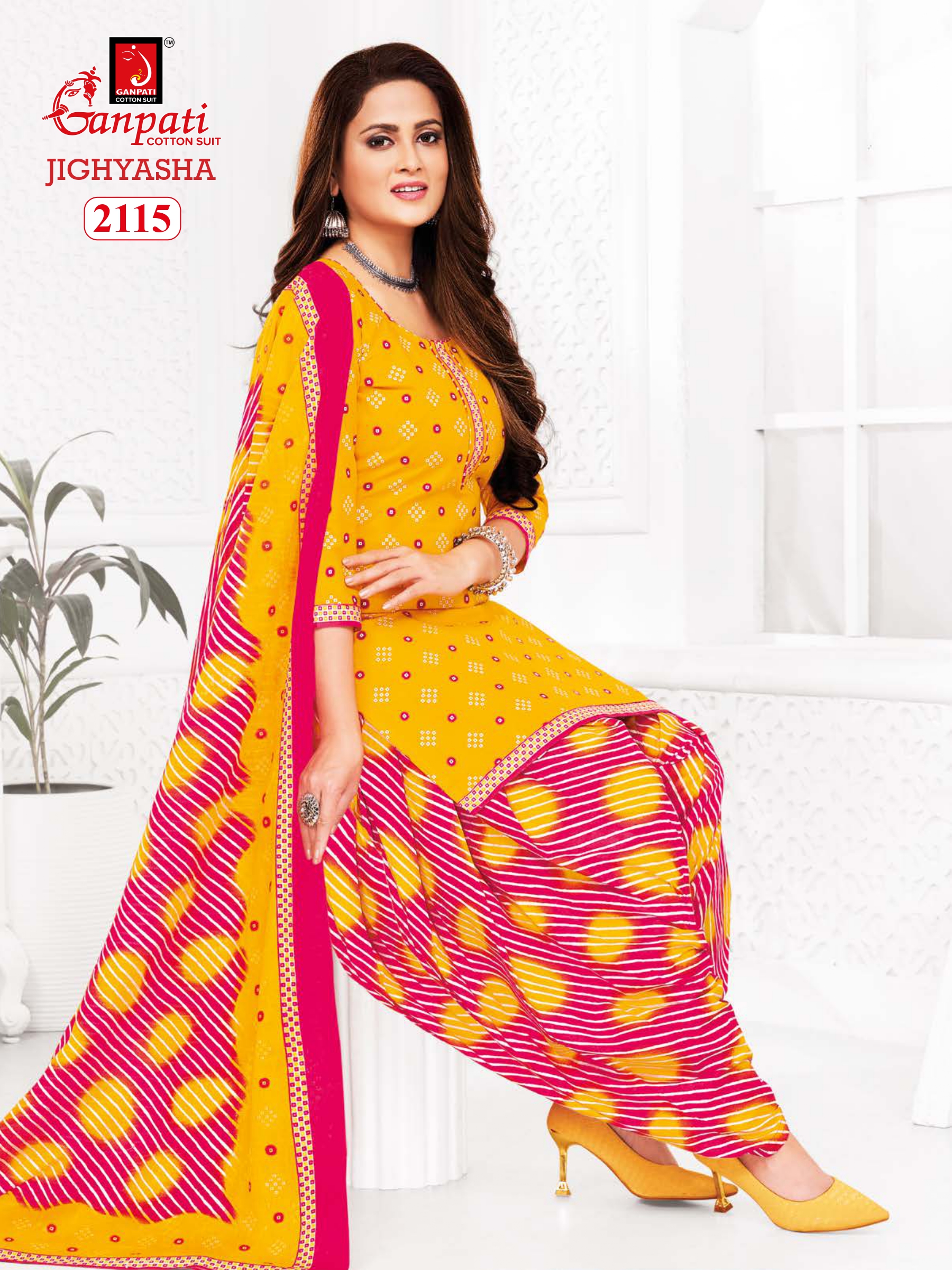 GANPATI JIGHYASHA VOL 21 PATIYALA SUITS