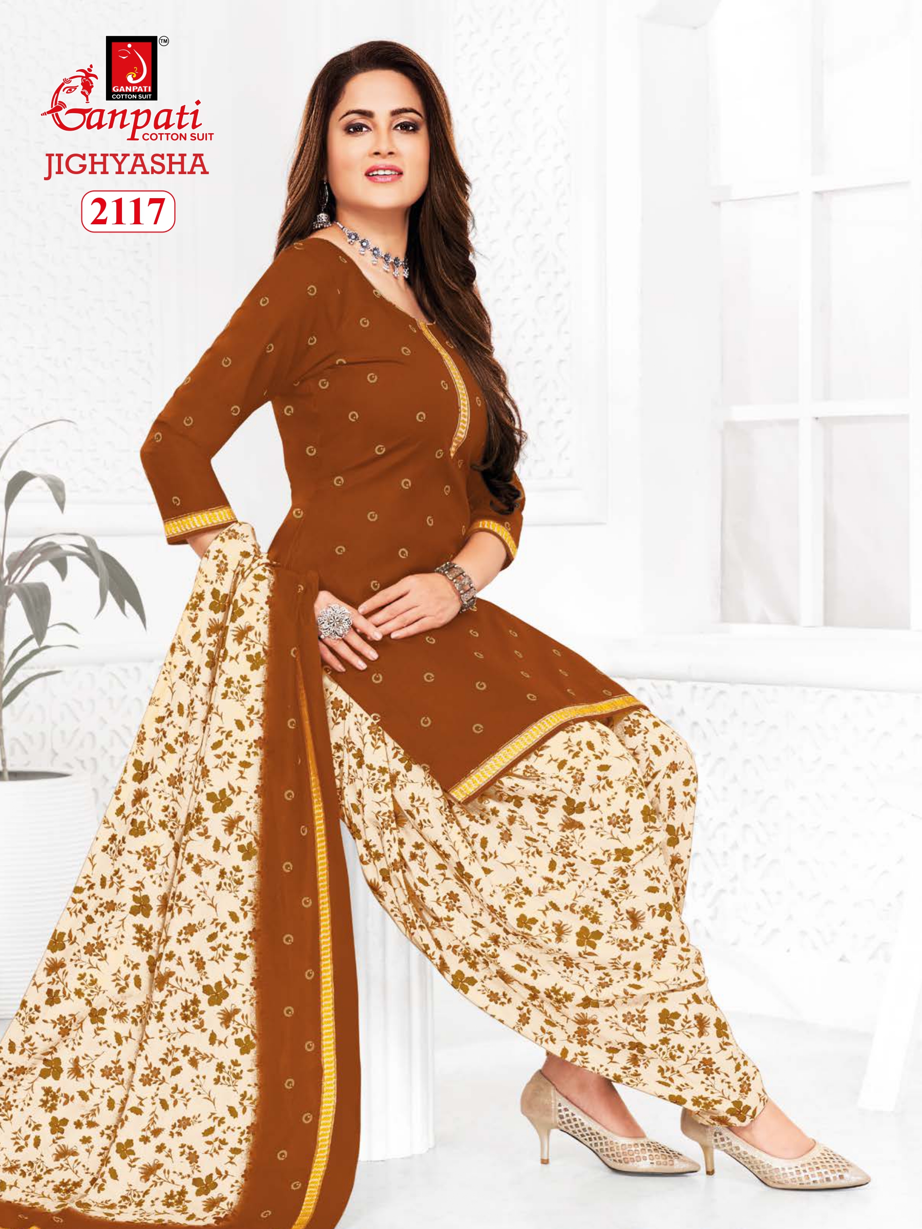GANPATI JIGHYASHA VOL 21 PATIYALA SUITS