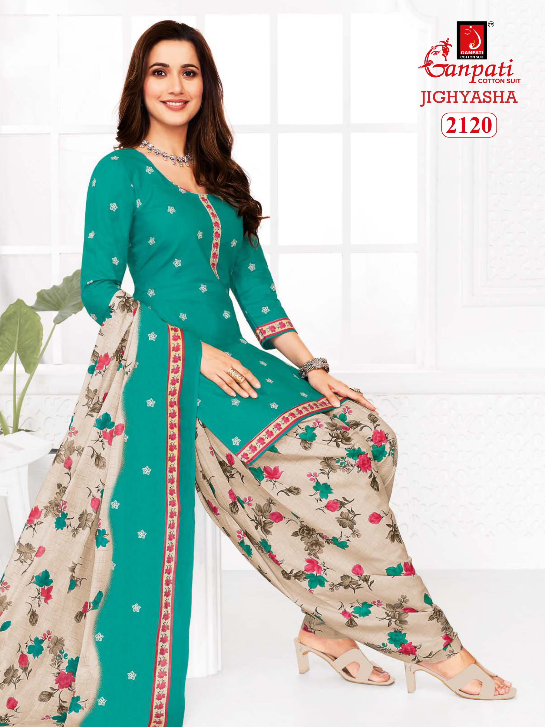 GANPATI JIGHYASHA VOL 21 PATIYALA SUITS