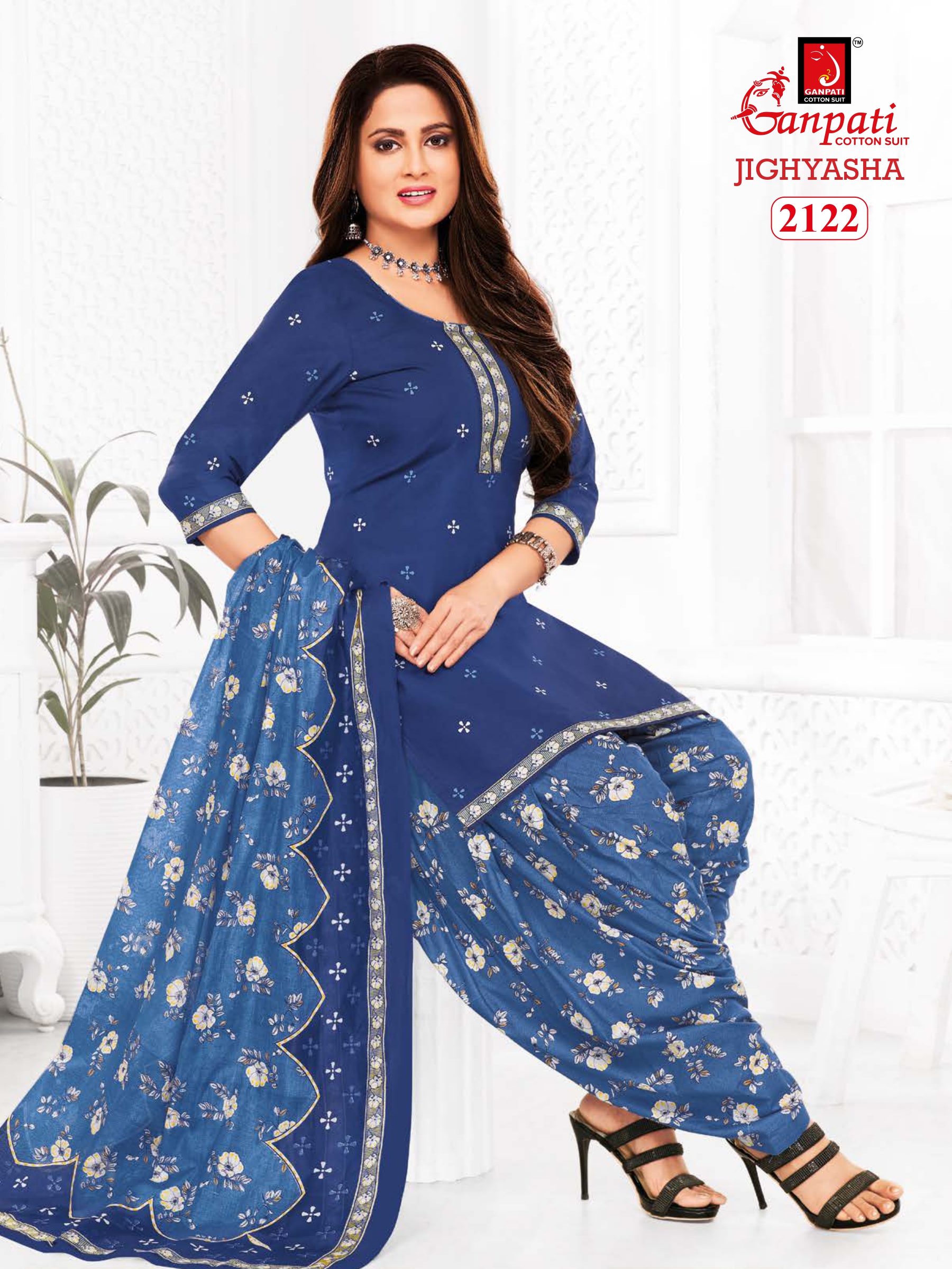 GANPATI JIGHYASHA VOL 21 PATIYALA SUITS