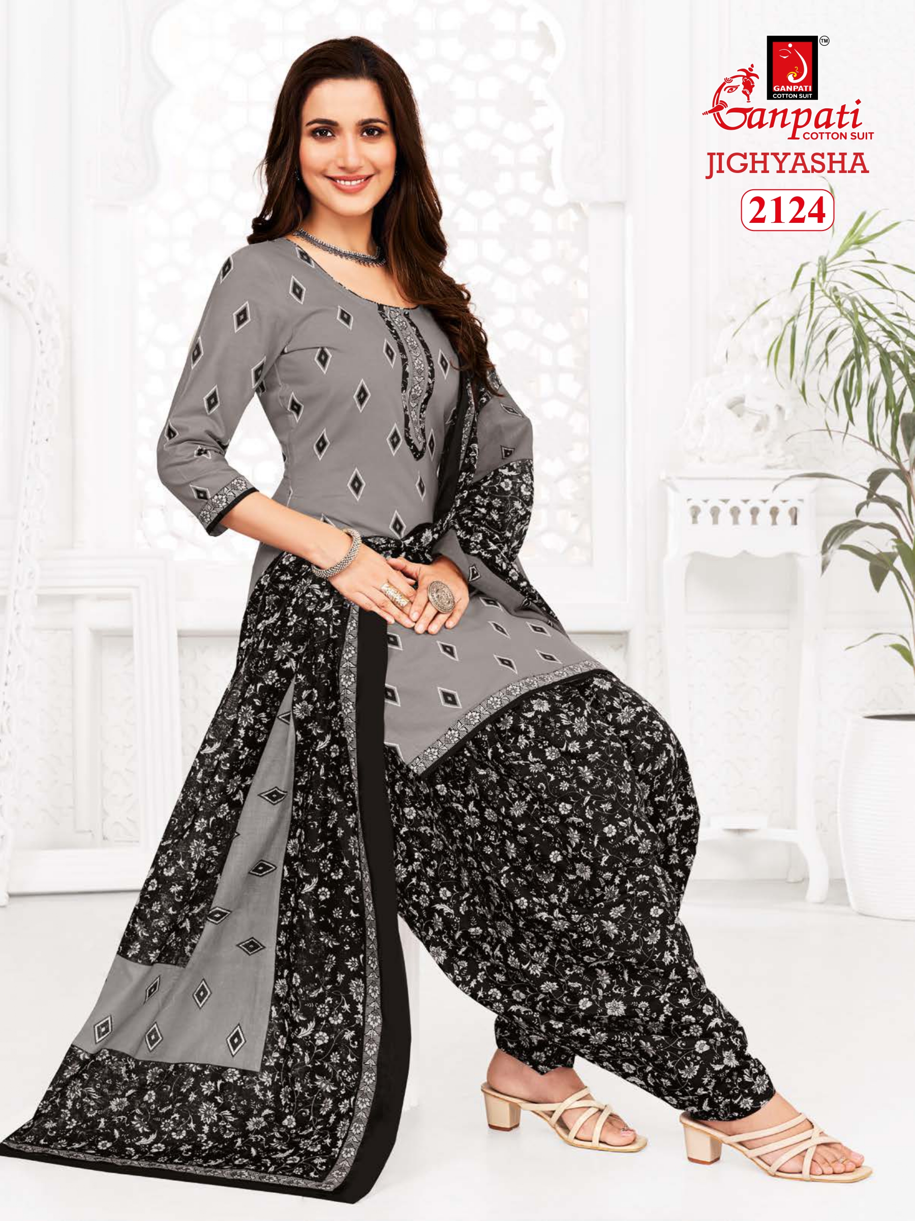 GANPATI JIGHYASHA VOL 21 PATIYALA SUITS