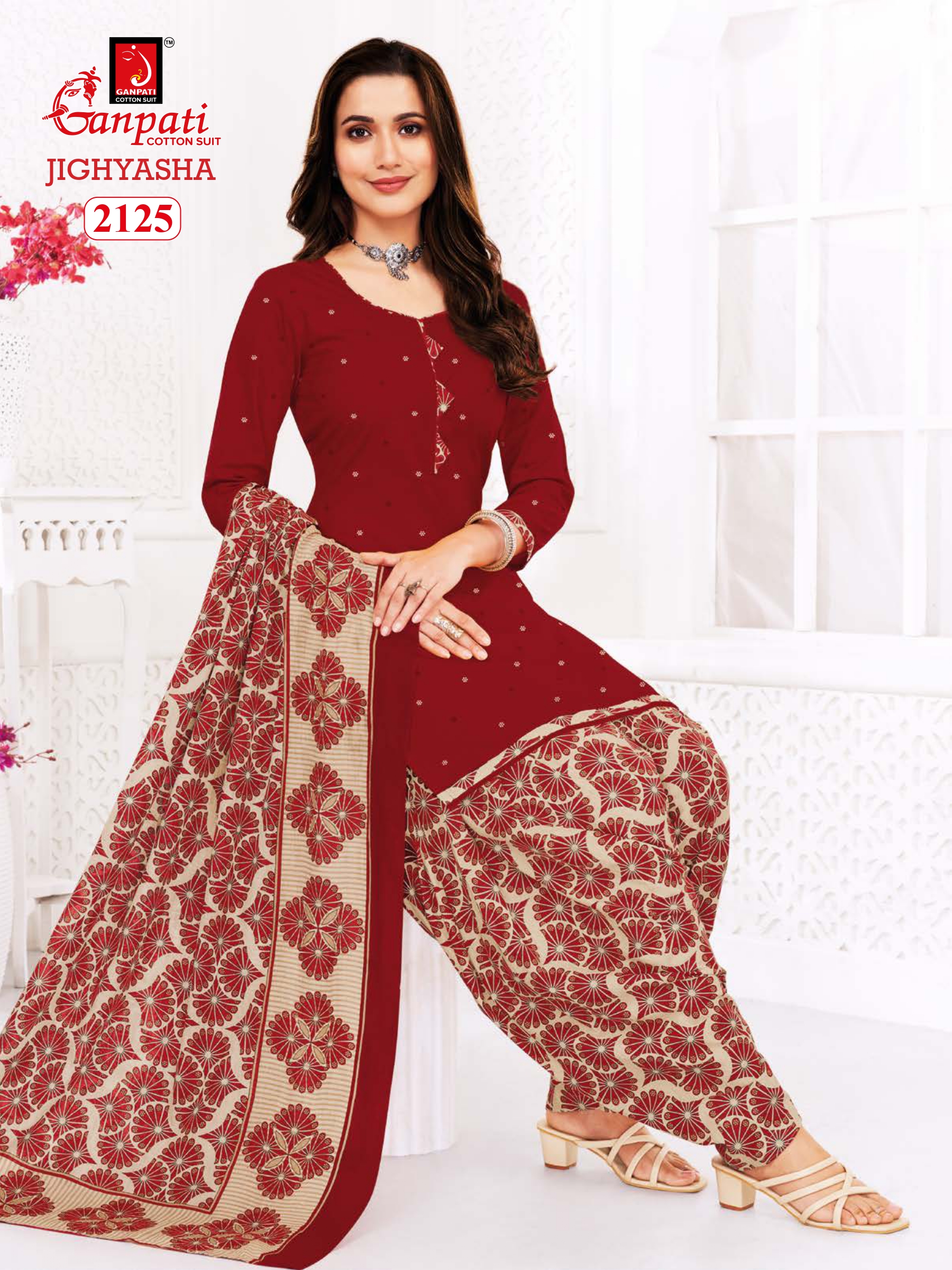 GANPATI JIGHYASHA VOL 21 PATIYALA SUITS
