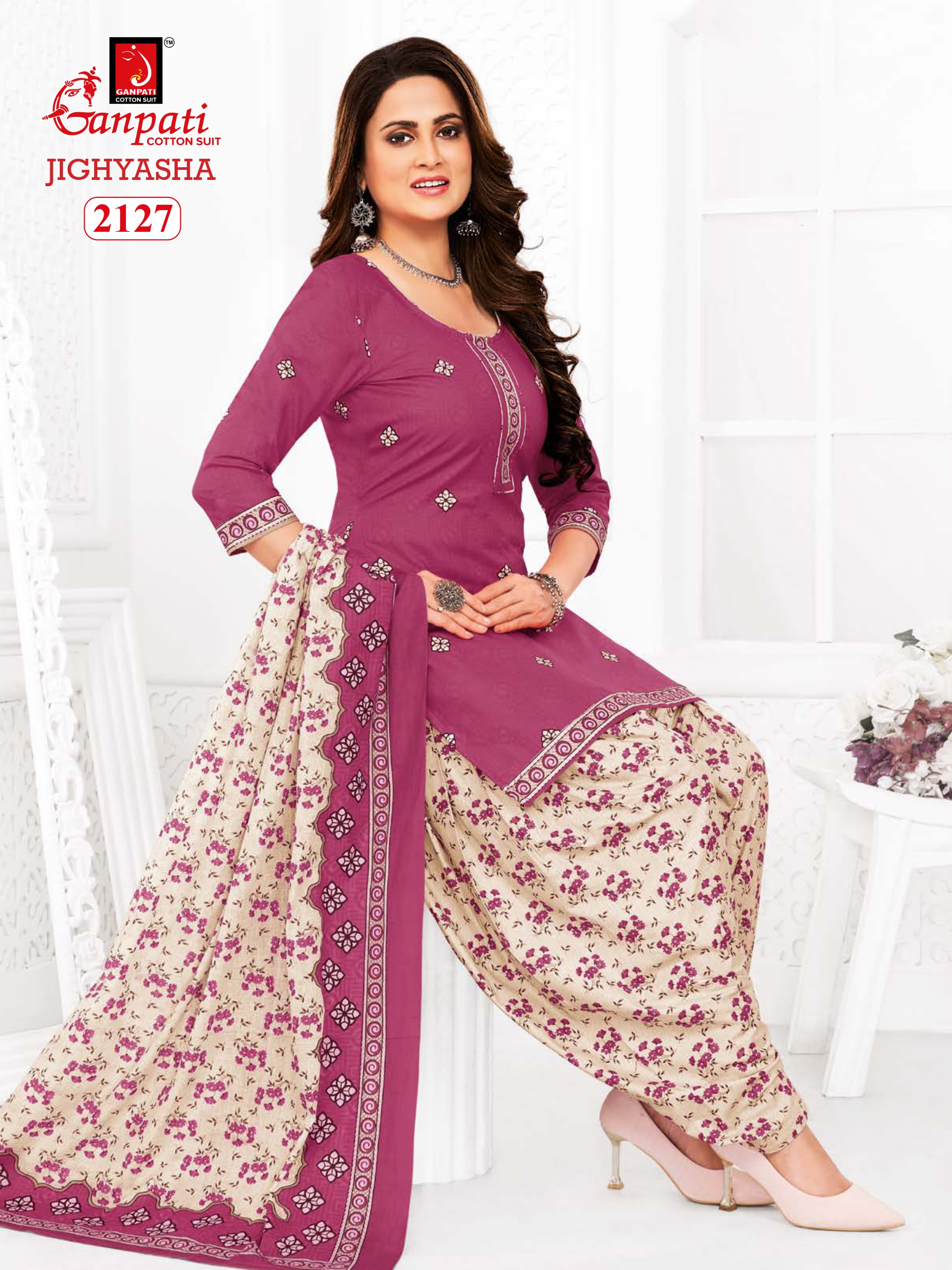 GANPATI JIGHYASHA VOL 21 PATIYALA SUITS