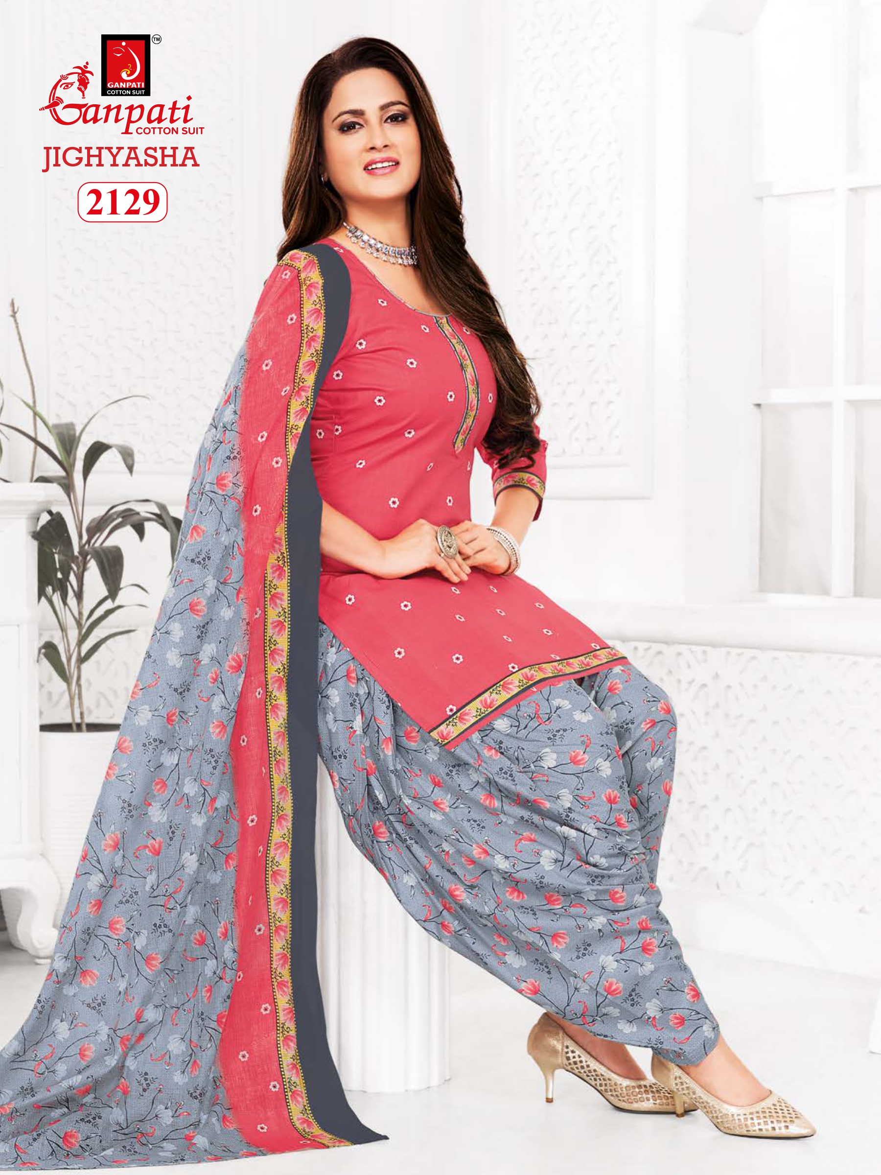 GANPATI JIGHYASHA VOL 21 PATIYALA SUITS