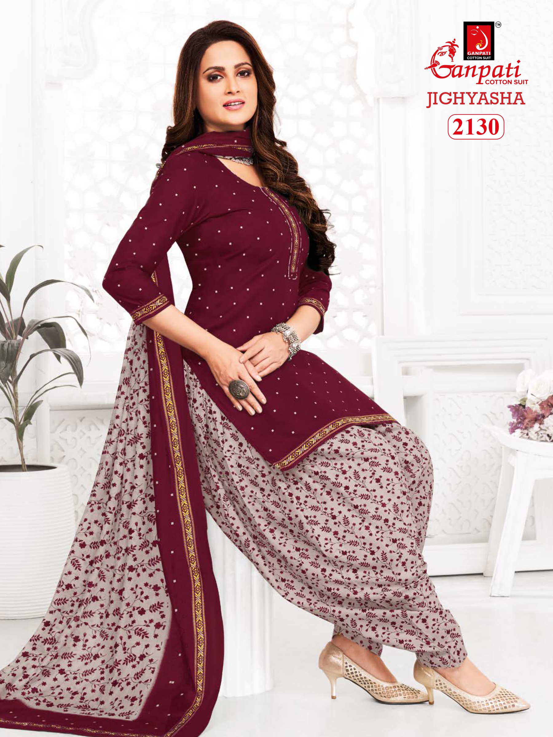 GANPATI JIGHYASHA VOL 21 PATIYALA SUITS