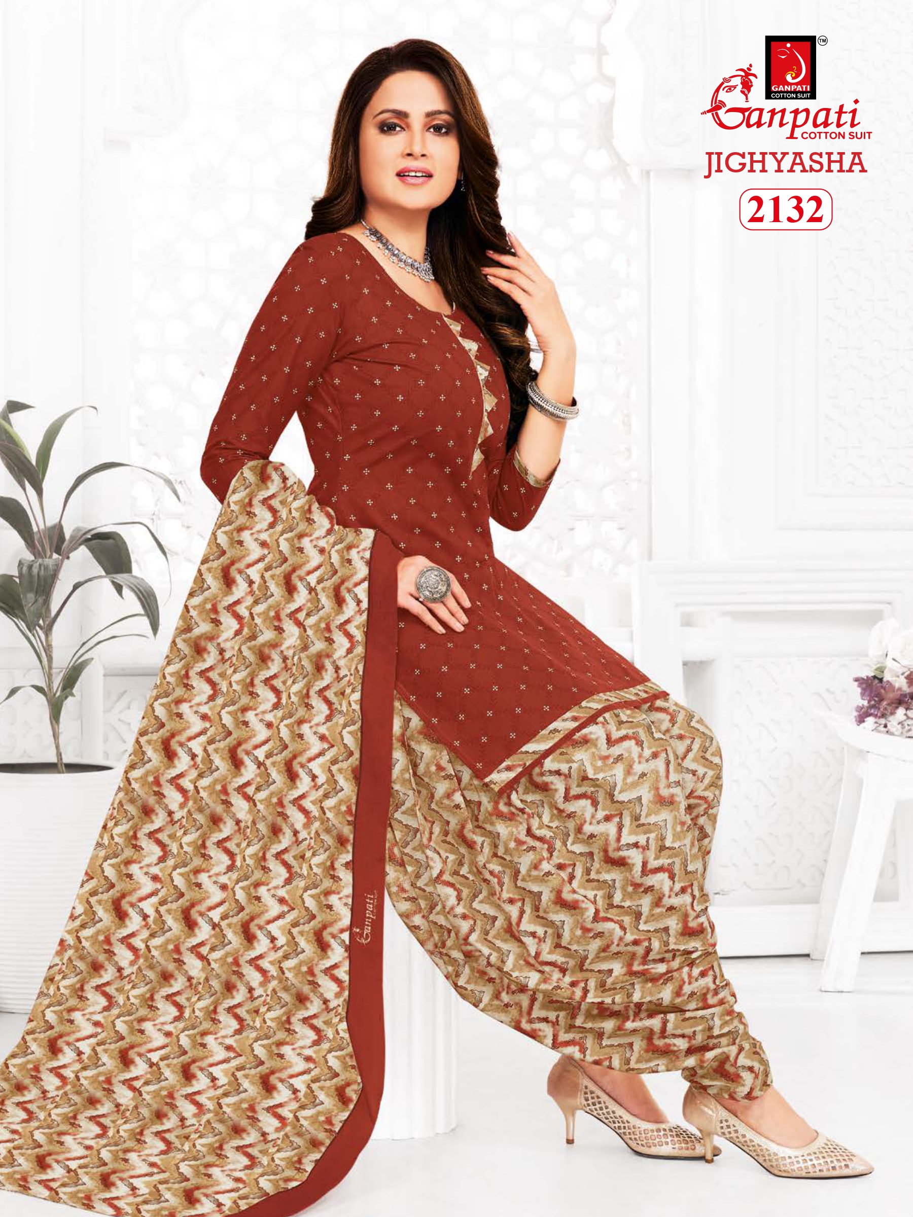 GANPATI JIGHYASHA VOL 21 PATIYALA SUITS