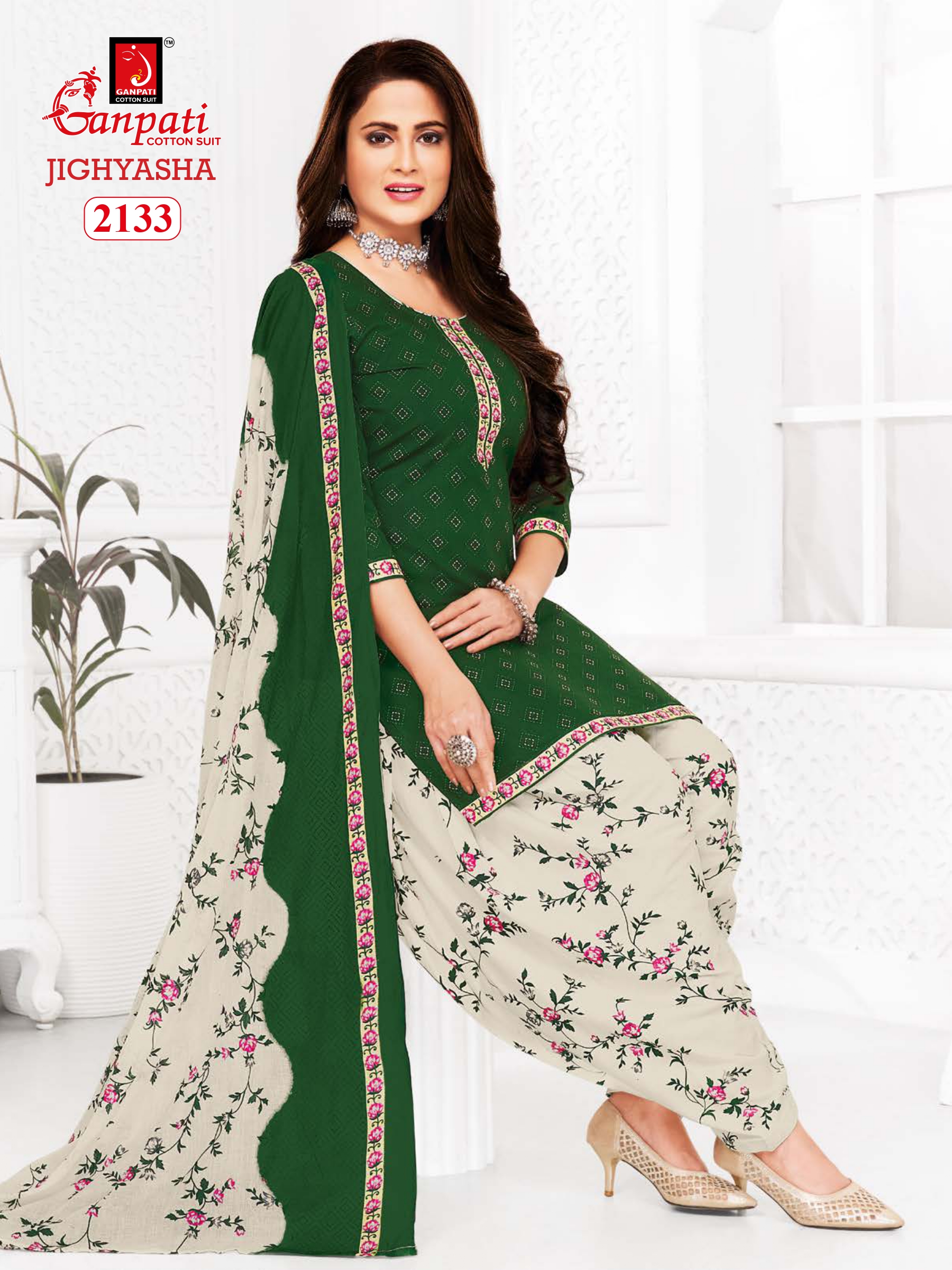 GANPATI JIGHYASHA VOL 21 PATIYALA SUITS