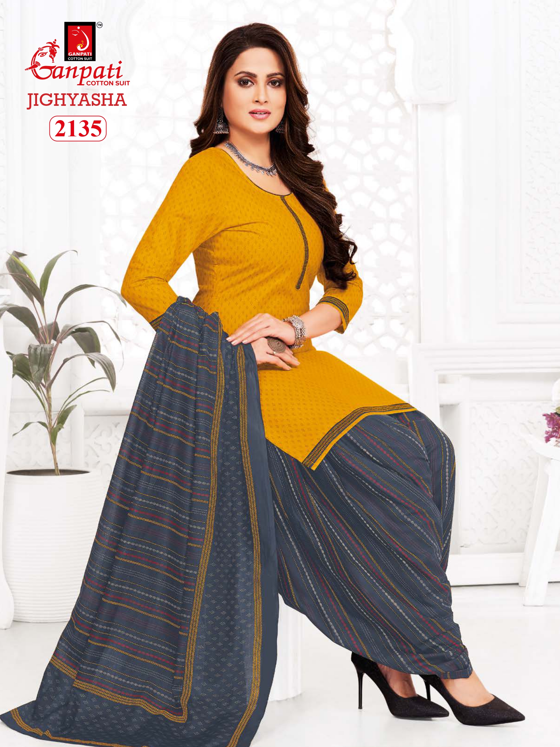 GANPATI JIGHYASHA VOL 21 PATIYALA SUITS